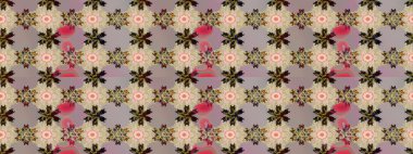 Modern stil dokusu. Çiçek desenli raster, bej ve nötr çizgi deseni soyut raster arkaplanı.