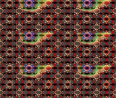 Raster illüstrasyonu. Küçük çaplı çiçeklerdeki basit şirin desenler. Tekstil veya kitap kapakları, imalat, duvar kağıtları, baskı, hediye paketi ve yapıştırma kitabı için çiçek eskiz geçmişi.