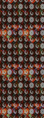 Raster düz çiçek çizim deseni. Siyah ve kahverengi renkte çiçekler. Tasarım hediye paketi, tebrik kartları, posterler ve afiş tasarımı.