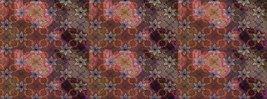 Raster illüstrasyonu. Çiçekli, yapraklı, çiçek desenli eskiz. El çizimi.