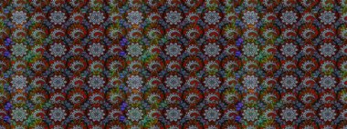 Eskiz Vintage Çiçek Deseni. Raster Kalça dokusu deseni.