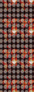 Çiçekli el, pürüzsüz desen çizmiş. Modern gelişim siyah ve kahverengi raster arka plan duvar kâğıdı illüstrasyon klasik çizgili iz sürme desenli çiçekler, çiçekli süsler.