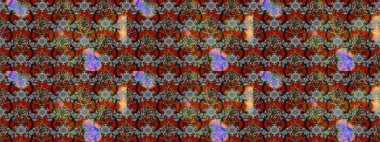 Elle çizilmiş. Doodle çiçekler ve dalları, otlar ve çiçekler. Güzel kumaş deseni. Raster illüstrasyon.