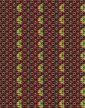 Siyah ve kırmızı renkte çiçekler. Sevimli çiçek raster deseni. Sketch Colour Spring Theme eskiz kalıbı. Düz Çiçek Elementleri Tasarımı.