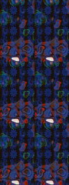 Şekil verilmiş çiçeklerle eskiz deseni. Çiçek deseni duvar kağıdı, desen dolguları ve web sayfası arka planı için kullanılabilir. Süslü zentangle çizim dokusu, soyut çiçeklerle süslenmiş..