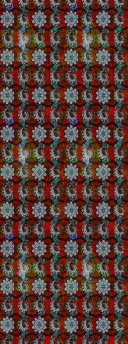 Çiçek arkaplanlı soyut zarafet eskiz deseni. Raster Güzel kumaş deseni.