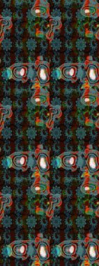 Güzel kumaş deseni. Güzel suluboya yaz çiçekleri deseni..