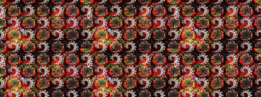 Raster Güzel kumaş deseni. Çiçek arkaplan ile soyut zarafet çizim deseni.