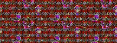 Tony 'nin kumaş kalıbını çiz. Küçük çiçekteki sevimli çiçek deseni. Raster illüstrasyonu. Modaya uygun kumaş deseni.