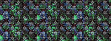 Nazik, narin çiçek arkaplanı. Çiçekli karalama şeklinde Raster çiçek deseni. Gri ve siyah renkte çiçekler.