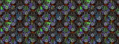 Küçük çiçekteki sevimli çiçek deseni. Siyah ve gri renkte çiçekler.