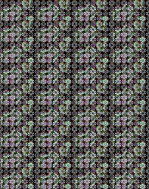 Siyah ve nötr renklerde güzel bir tekstil. Raster illüstrasyonu. Suluboya çiçekli çiçek deseni.