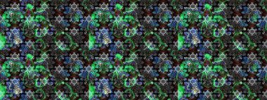 Flower eskiz arka planı. Raster illüstrasyonu. Şatafatlı bahar bahçesi dokusu. Çiçek deseni.