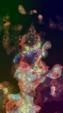 Gri renkli şirin çiçek deseni. Raster Modaya uygun kumaş deseni. Düz Çiçek Elementleri Tasarımı. Renkli Bahar Teması çizim şablonu.