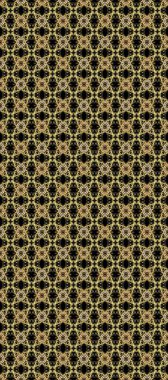 Noel, kar tanesi, yeni yıl. Tarafsız, kahverengi ve siyah renklerde altın elementlerle klasik desen.