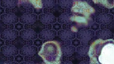 Renkli unsurlarla hareketli arka plan görüntüleri. Çiçekler. Eski model. Bayrak tarzı. Video kaydı. Şablon. Döngü. Kusursuz.. 