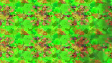 Renkli unsurlarla hareketli arka plan görüntüleri. Çiçekler. Eski model. Bayrak tarzı. Video kaydı. Şablon. Döngü. Kusursuz.. 