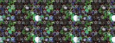 Raster illüstrasyonu. Küçük çaplı çiçeklerdeki basit şirin desenler. Tekstil veya kitap kapakları, imalat, duvar kağıtları, baskı, hediye paketi ve yapıştırma kitabı için çiçek eskiz geçmişi.