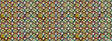 Çiçekli el çizimi çizimi deseni. Modern gelişim kahverengi ve nötr raster arka plan duvar kağıdı illüstrasyonu klasik çizgi çizgisi, desenli desenli çiçekler, çiçekli süsler.