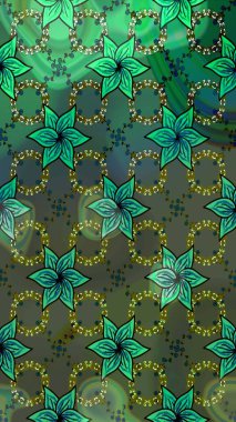 Düz Çiçek Elementleri Tasarımı. Renkli Bahar Teması eskiz kalıbı. Çiçekli eskiz arkaplanı. Çocuk stili.