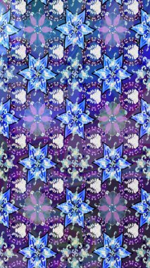 Küçük renkli çiçekler. Motley illüstrasyonu. Moda baskıları için zarif bir şablon. Küçük çiçekte güzel bir desen. Çiçekli yaz çiçekleri. Kusursuz..