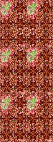 Çiçekli çiçek deseni, suluboya. Küçük çiçekte güzel bir çiçek deseni var. Raster deseni.