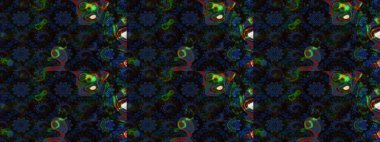 Güzel suluboya çiçekler, parlak resimler ilham verici mavi çiçek desenli eskiz arkaplanı. Raster..