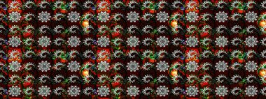 Elle çizilmiş sonbahar çiçeği deseni. Tekstil ve kapak tasarımı için mükemmel. Renkli siyah ve kahverengi çizim kalıpları. Doodle tarzı. Siyah ve kahverengi renkte çiçekler.