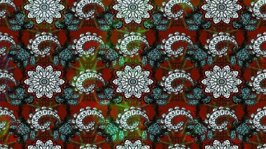 Beautiful watercolor Bouquet of summer flowers sketch pattern. Nice fabric pattern.