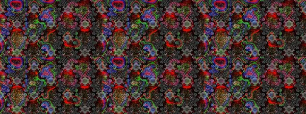 Siyah ve gri üzerine siyah ve gri. El çizimi çiçek unsurları olan soyut çizim raster deseni. 1950-1960 motifleri. Retro tekstil tasarım koleksiyonu. Çiçekli ipek eşarp..