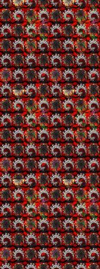 Doodle çiçekler ve dalları, otlar ve çiçekler. Elle çizilmiş. Raster resim. Güzel kumaş deseni.