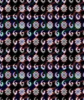 Yumuşak, bahar çiçekleri siyah ve gri renklerde. Raster illüstrasyonu. Yaprak ve çiçeklerin suluboya resimleri, siyah ve gri renkler üzerine çizimler..