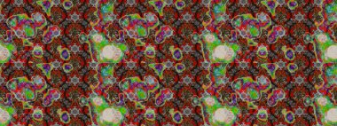 Güzel kumaş deseni. Renkli Bahar Teması eskiz kalıbı. Zentangle soyut çiçekleri. Düz Çiçek Elementleri Tasarımı. Raster illüstrasyonu. Çiçek tozu..