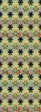 Raster illustration. Exotic flowers, botanical bright classic nature on neutral and gray colors. Watercolor set of vintage floral tropical natural elements.