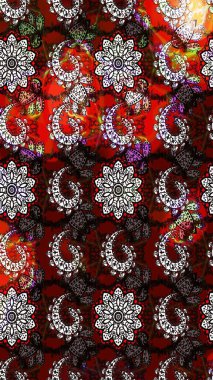 Tatil havası. Nazik romantik baskı. Raster güzel bir çiçek deseni çizmiş. Bahar mevsimi.