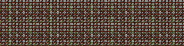 Renkli Bahar Teması eskiz kalıbı. Güzel çiçek deseni. Düz Çiçek Elementleri Tasarımı. Kırmızı ve kahverengi renkte çiçekler.