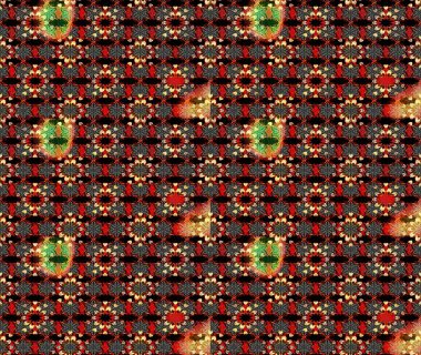 Robot resim. Moda baskıları için zarif bir şablon. Çiçekli bahar çiçekleri. Motley illüstrasyonu. Küçük renkli çiçekler. Küçük çiçekte şirin desenler.