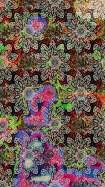 Güzel kumaş deseni. Çiçek arkaplan. Çizim raster deseni.