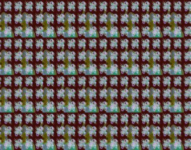 Çiçekli çiçek deseni, suluboya. Süslü kumaş deseni. Raster deseni.