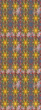 Eskiz tarzı kahverengi ve nötr renklerde. Raster illüstrasyonu. Şirin karalamalı çiçek desenli çizim. Raster illüstrasyonu. El yapımı çiçek ve bitki koleksiyonu.