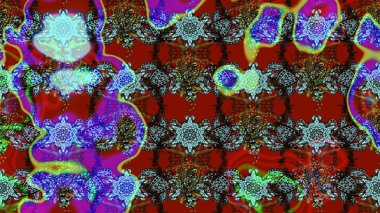 Eskiz geçmişi. Tomurcukları papatya çiçekleri olan sevimli bir çiçek deseni. Eski usul. Miles Fleur, süslü püslü bir süs. Kumaş, tekstil, duvar kağıdı baskısı için. Raster illüstrasyonu.