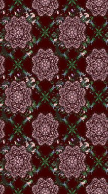 Güzel kumaş deseni. Küçük bir çiçekte eskiz deseni. Hoş bir çiçek geçmişi var. Raster illüstrasyonu.