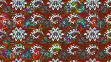 Gri ve kahverengi yapraklı yabani çiçekler. Suluboya, elle çizilmiş. Eskiz arkaplan modeli. Raster illüstrasyonu.