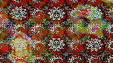 Moda baskısı. Dekorasyon ve tasarım için güzel bir desen. Çiçeğin suluboya çizimlerinin mükemmel deseni. Ton halinde. Suluboya desenli çiçek deseni.