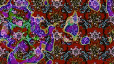 Dekorasyon ve tasarım için güzel bir desen. Suluboya desenli çiçek deseni. Ton halinde. Moda baskısı. Çiçeğin suluboya çizimlerinin zarif deseni.