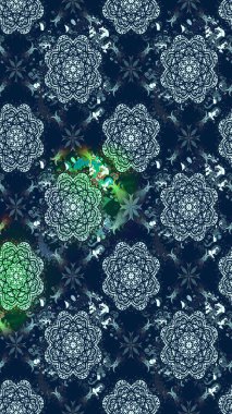 Hand painted watercolor allover sketch flowers and plants. Flowers on blue and neutral colors.