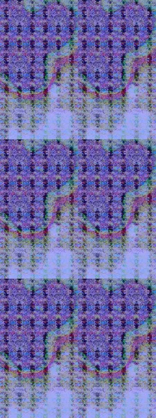 Renkli Bahar Teması eskiz kalıbı. Mavi ve mor renkli çiçekler. Çiçek desenli eskiz. Düz Çiçek Elementleri Tasarım Raster illüstrasyonu.