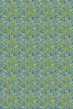 Düz Çiçek Elementleri Tasarımı. Sevimli çiçek raster deseni. Kusursuz Renksiz Bahar Temalı Kusursuz Arkaplan. Hoş renklerde çiçekler.