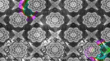 Raster Güzel kumaş deseni. Çiçek arkaplan ile soyut zarafet çizim deseni.