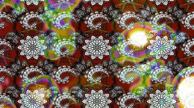 Çiçek izi. Suluboya çizim kalıbı. Suluboya tarzında gri ve kahverengi renkte çiçekler.